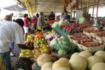 Fresh produce market