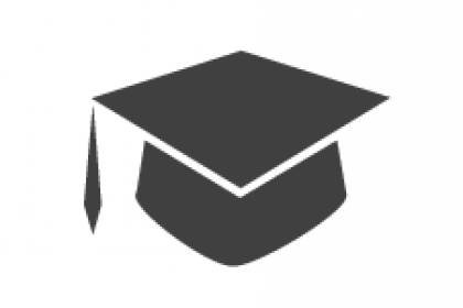 university graphic (graduation cap)