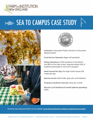 Gloucester Sea to Campus Case Study