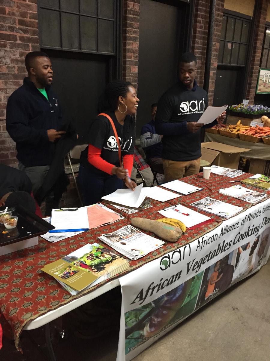 AARI at the farmers market