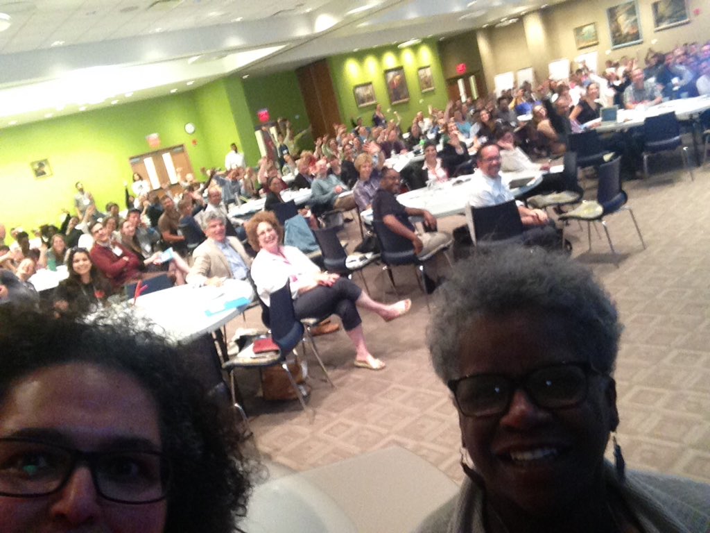 Niaz Dorry (L) with CT Senator Marilyn Moore & the 2016 New England Food Summit