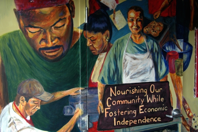 Haley House mural