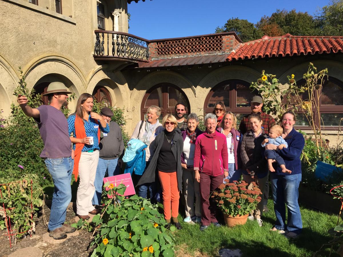 ACT 1st garden committee meeting, photo by Bevan Linsley