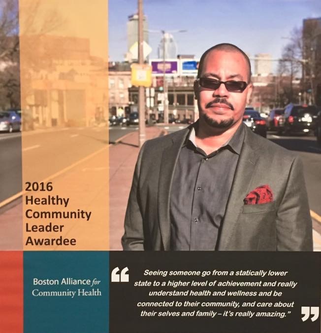 Raheem Baraka, 2016 Healthy Community Leader Awardee and BACH quote