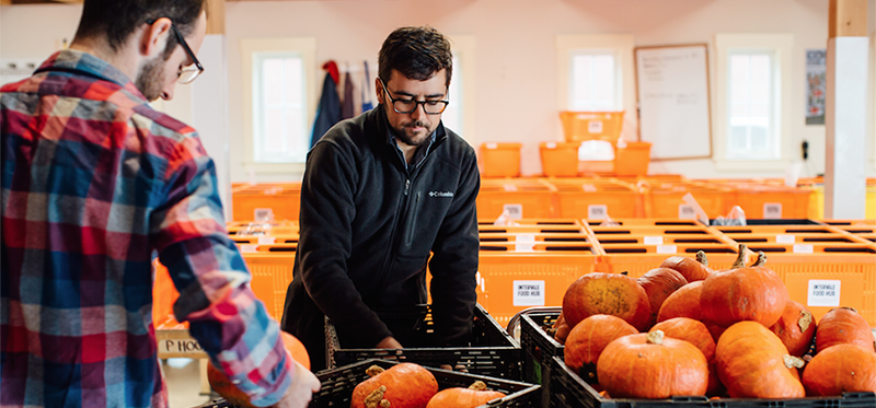 Intervale Food Hub Packing