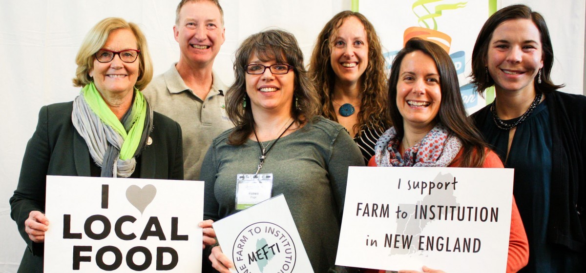 Chellie Pingree and policymakers: I <3 Local Food, I support Farm to Institution in New England, Maine Farm To Institution