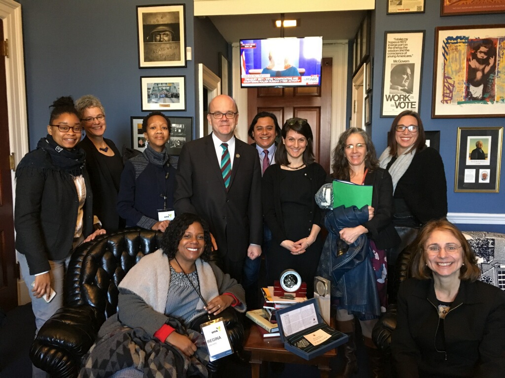 MA and NY delegation with Congressman Jim McGovern