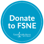 "Donate to FSNE" clickable button